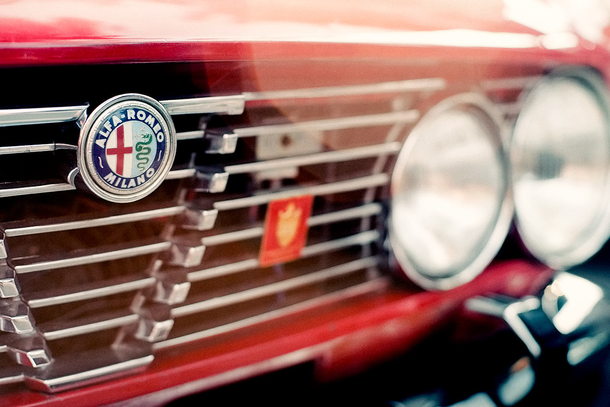 Vintage Alfa Romeo GTV Grill car photo from Burbbble