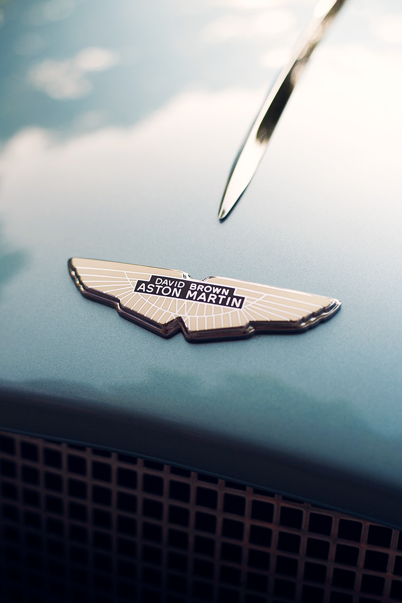 Classic David Brown Aston Martin DB3 Grill and Badge